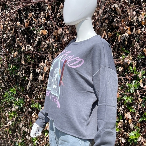 NWT Pink Floyd Dark Side Of The Moon Lightweight Sweatshirt Large - Picture 7 of 9